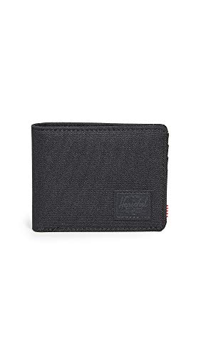 Herschel 10363-00165 ROY RFID BLACK Unisex – Adulto Portafoglio Taglia Unica