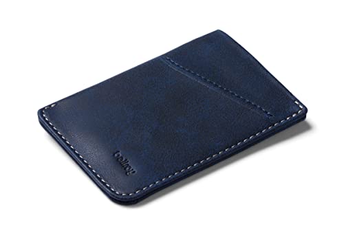 Bellroy Portafoglio sottile in pelle Card Sleeve (max. 8 carte e banconote) - Ocean