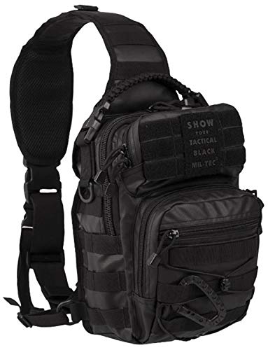 Zaino One Strap Assault Pack piccolo, modello Tactical Black.