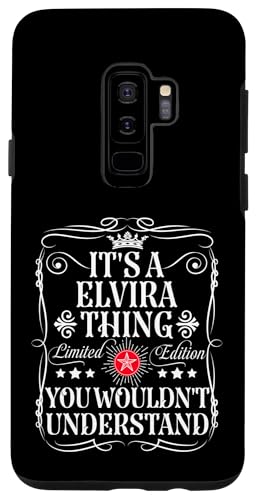 Custodia per Galaxy S9+ Elvira nomina la sua una cosa Elvira che non capiresti