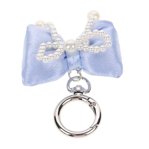 LIFKOME decorazione dell'arco portachiavi della borsa ciondolo portachiavi fascino della catena chiave della borsa Ciondolo per borsa portachiavi estetico Perle d'imitazione